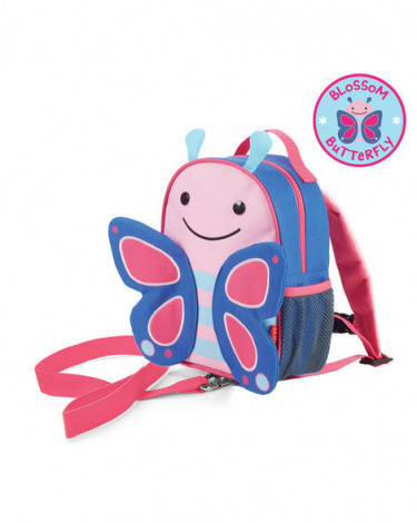 Skip Hop Zoo hátizsák pórázzal - Pillangó